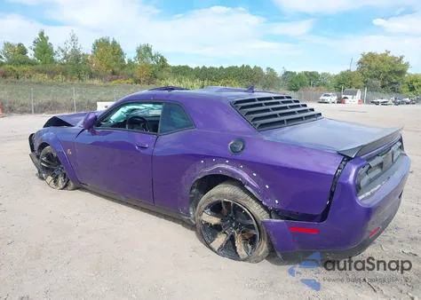 2023 Dodge Challenger R/T Scat Pack Widebody из США, поврежденный, VIN 2C3CDZFJ1PH624857